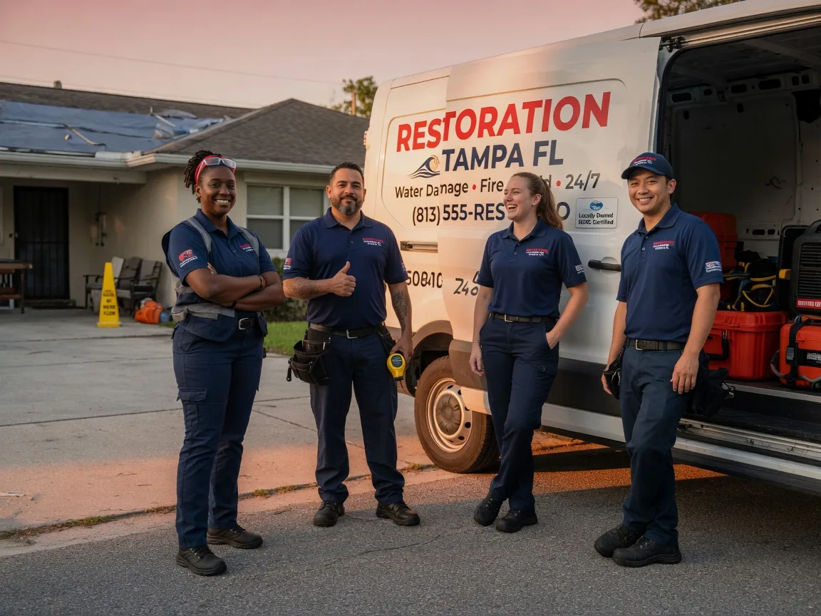 Water Damage Restoration company in Vandemere, NC